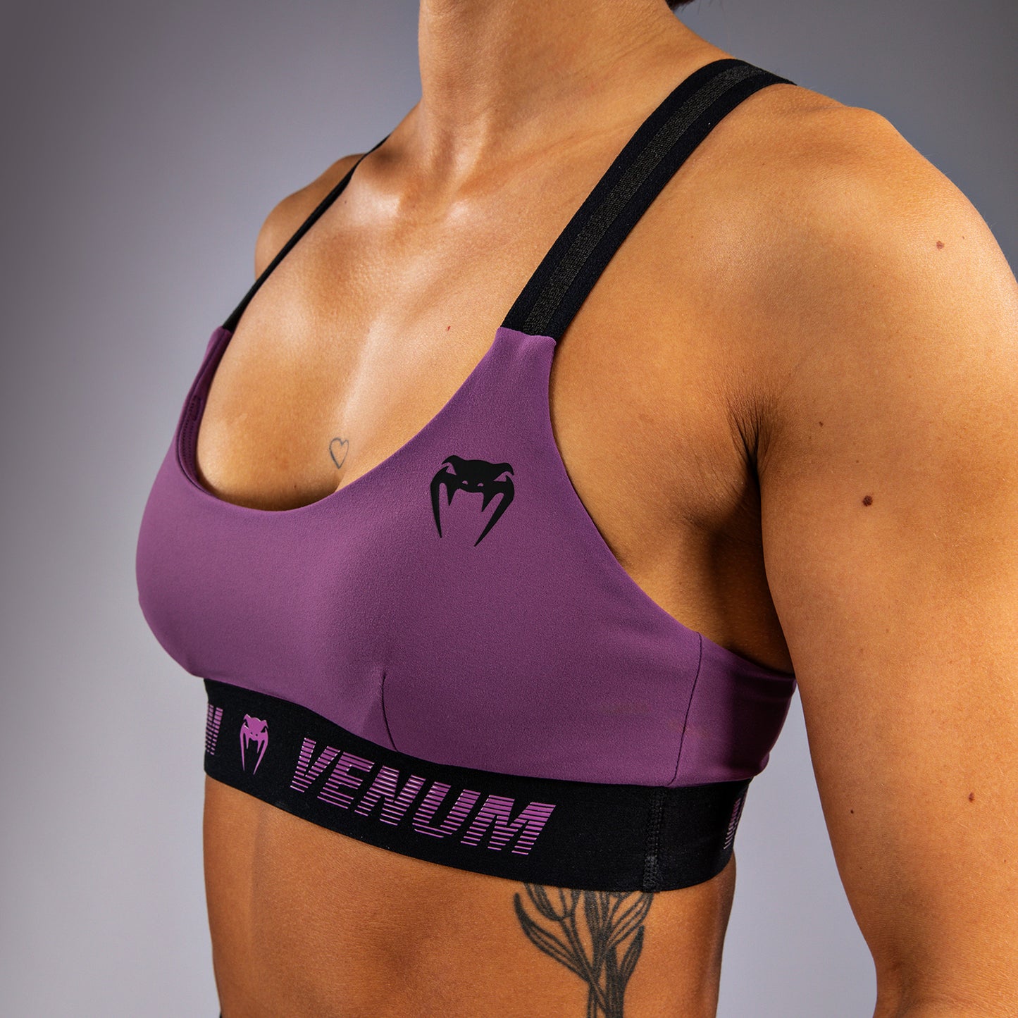 Venum Elevate ウィメンズ・スポーツブラ - ダスキーオーキッド