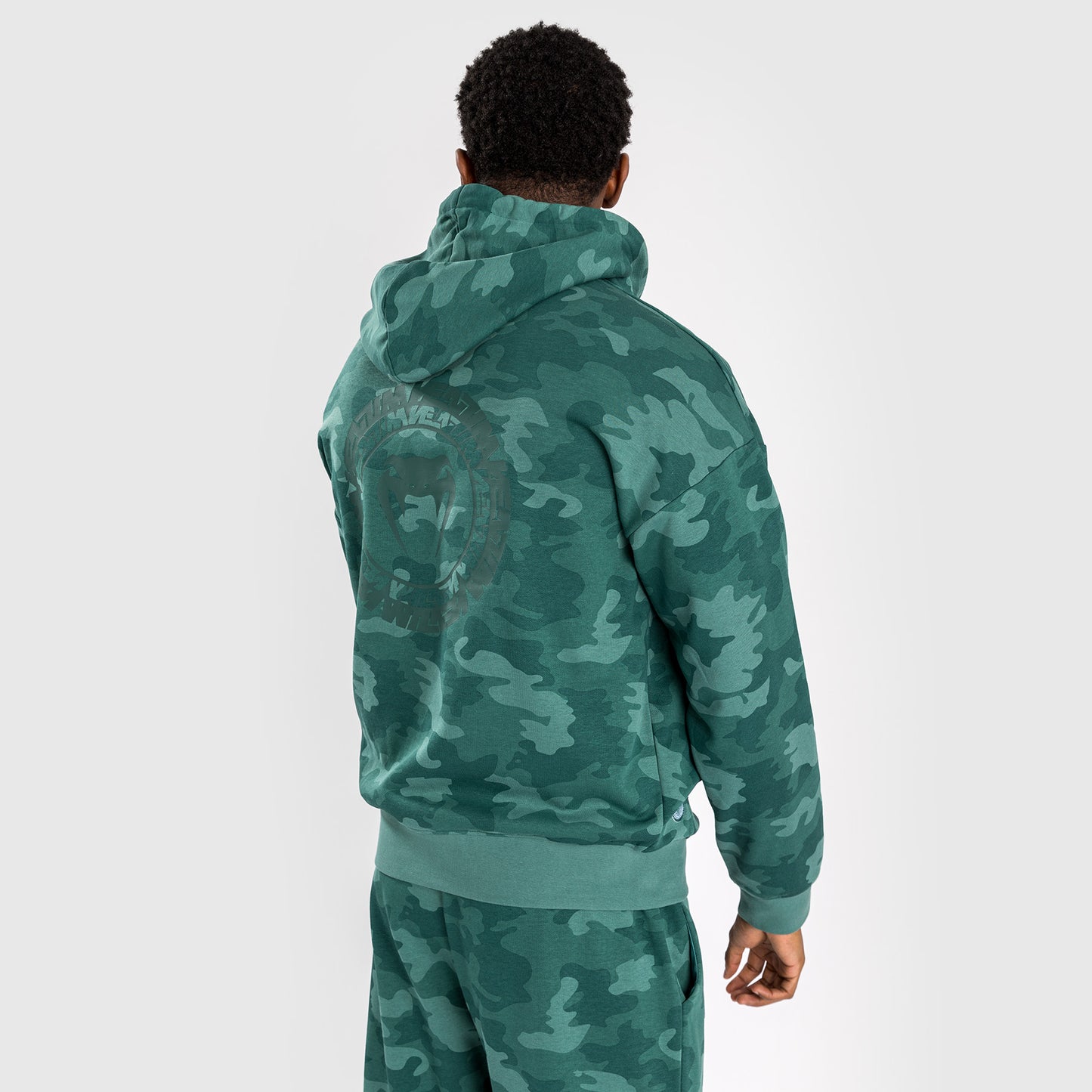 Venum Vortex XL Men's Hoodie - ターコイズカモ