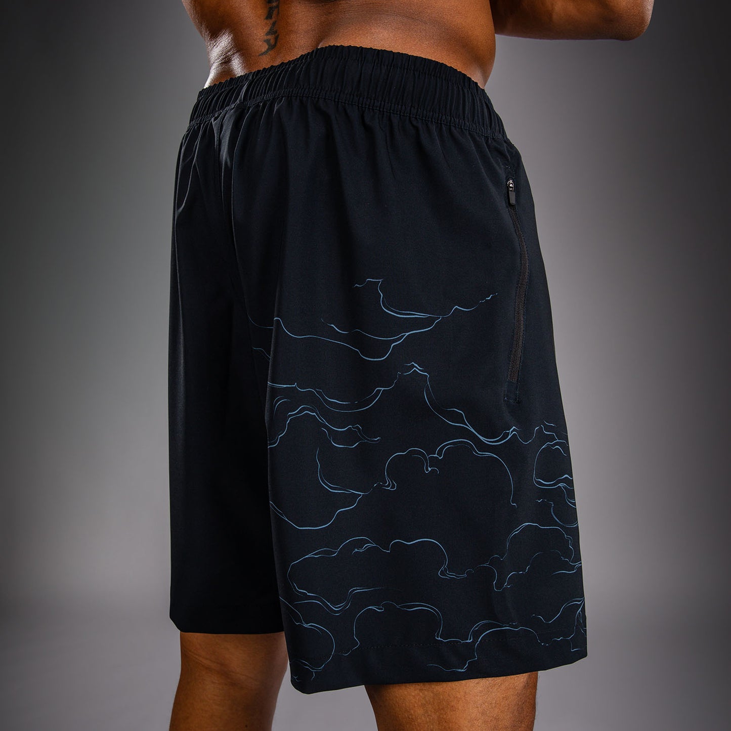 Venum Thunder Dragon トレーニングショーツ – ブラック/グレー/コッパー