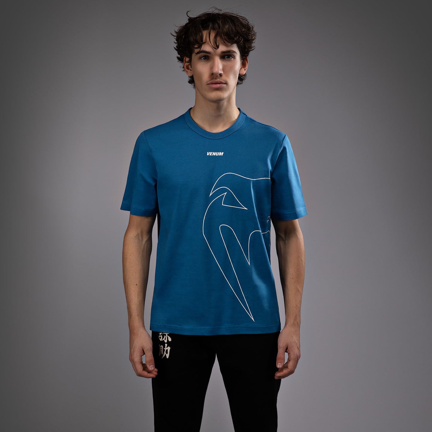 Venum Giant Connect Tシャツ - ミスティ・ブルー