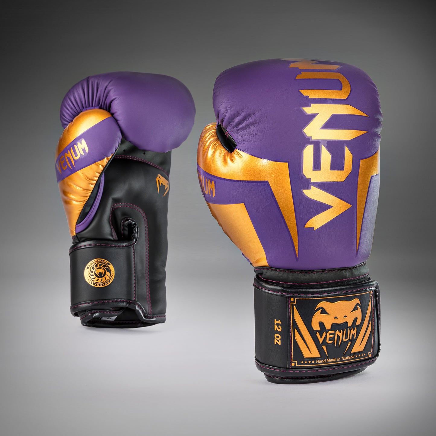 Venum Elite ボクシンググローブ - ダークパープル - スペシャル・エディション