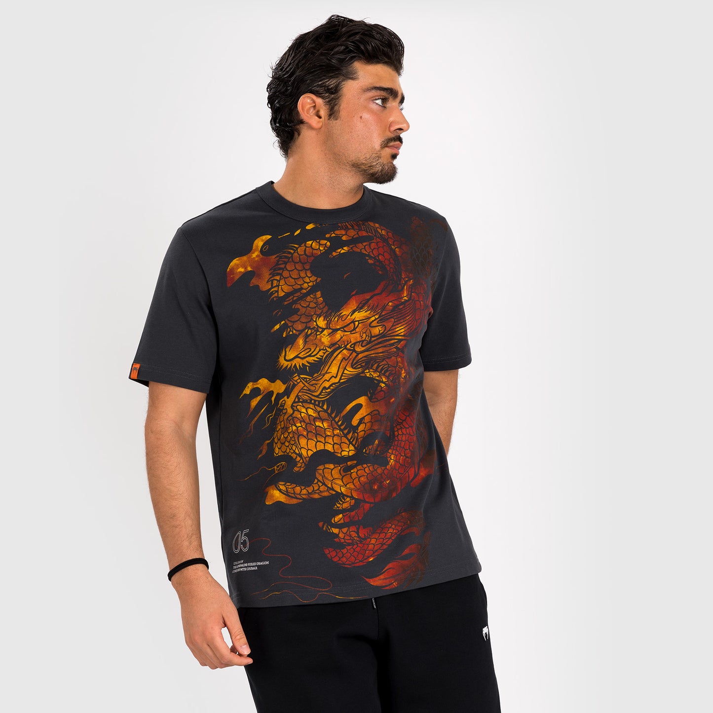 Venum Dragon’s Flight メンズTシャツ - ボルケーノ・レッド