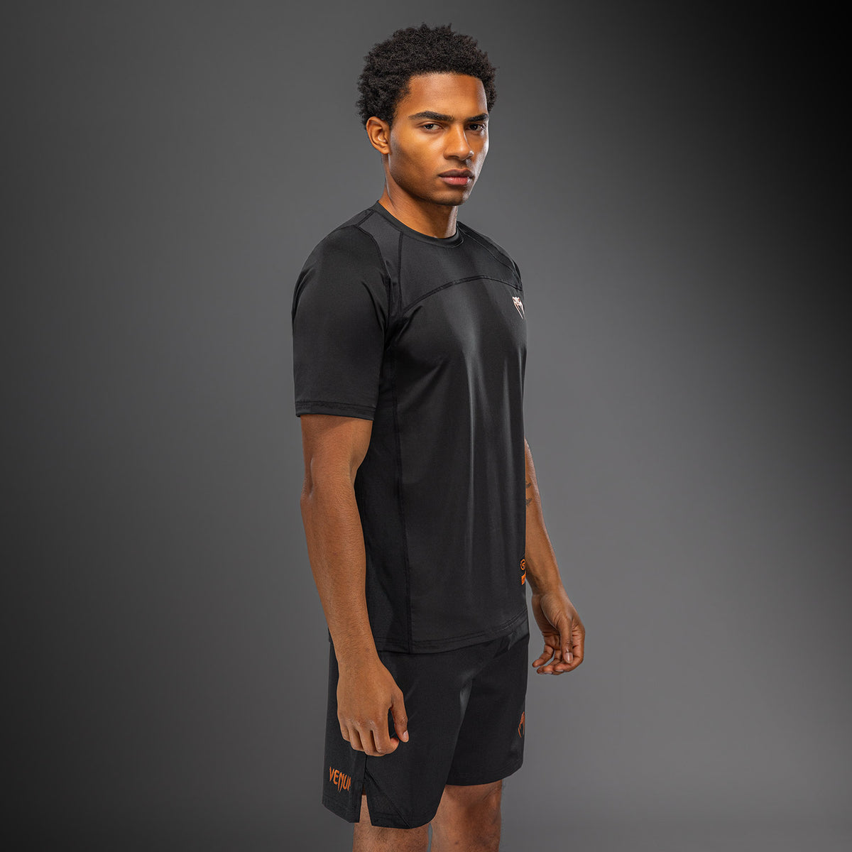 Venum G-Fit Revolution ドライテックTシャツ - ブラック/カッパー
