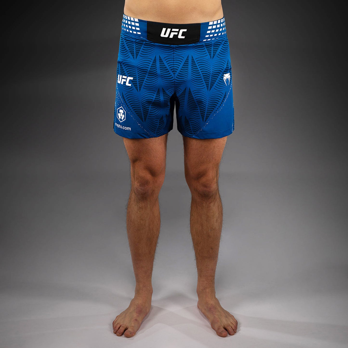 UFC Zenith by Venum Authentic Fight Night ショートフィットファイトショーツ メンズ - ブルー