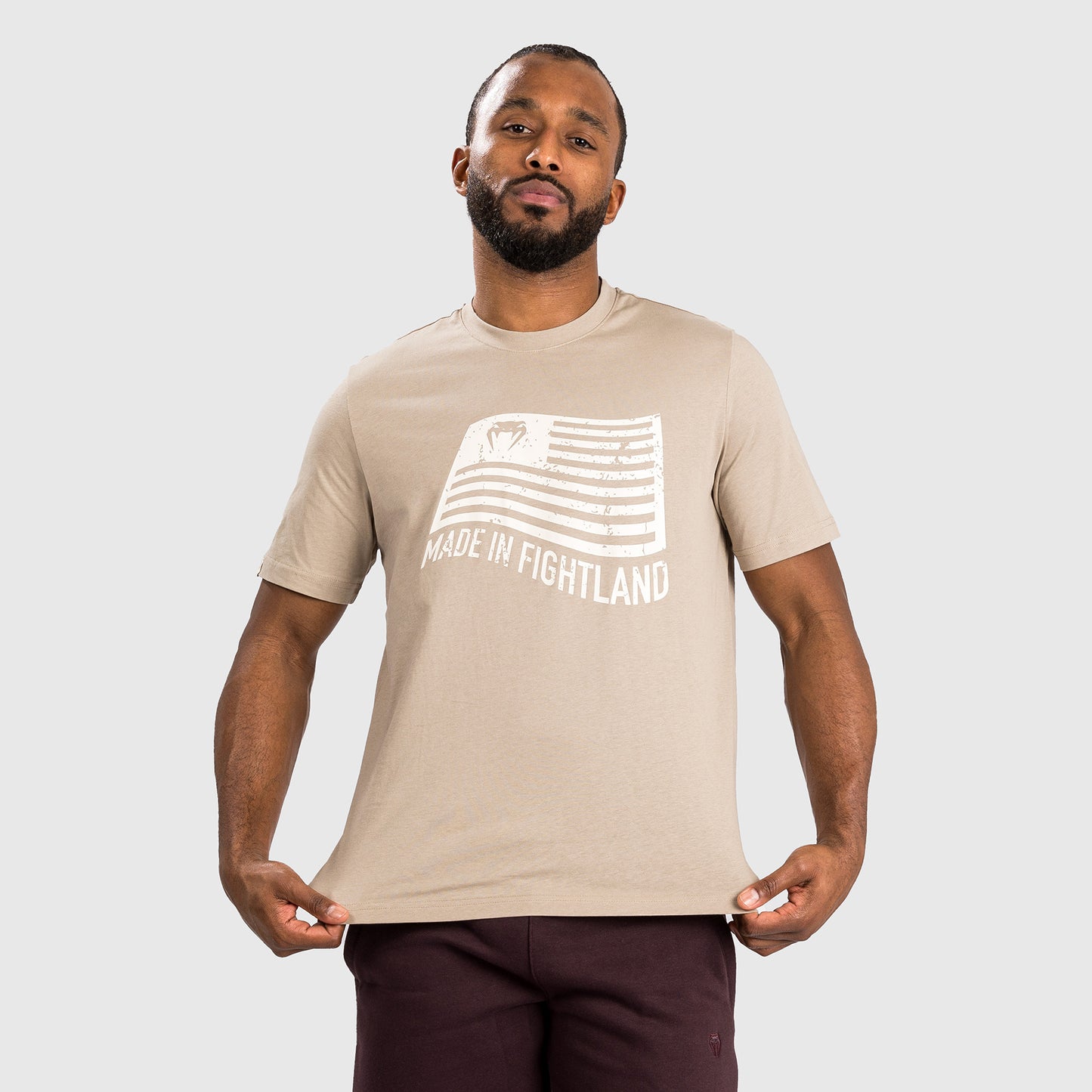 Venum Made in Fightland Tシャツ - サンド