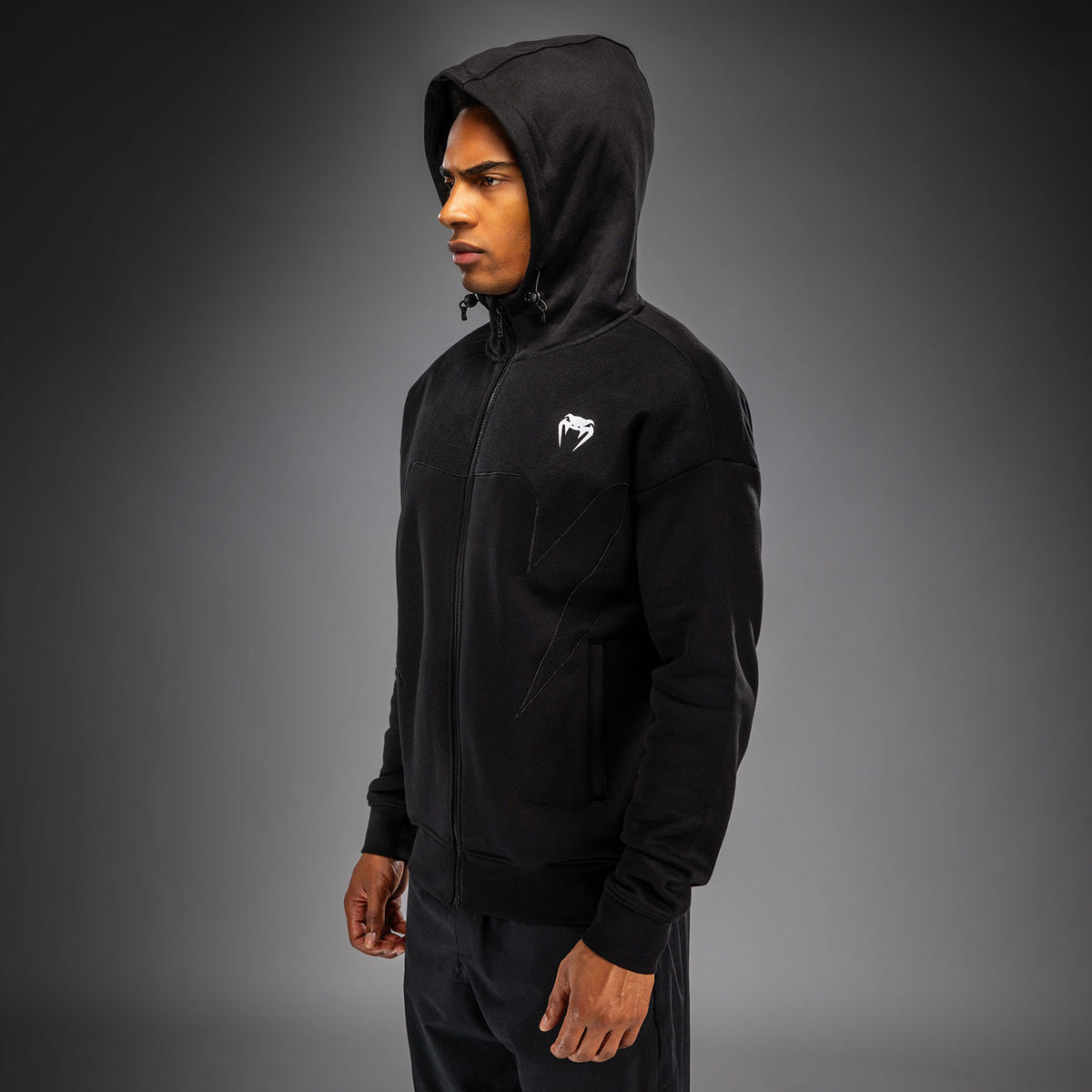 Venum Attack Fleece & Weave トラックジャケット - ブラック