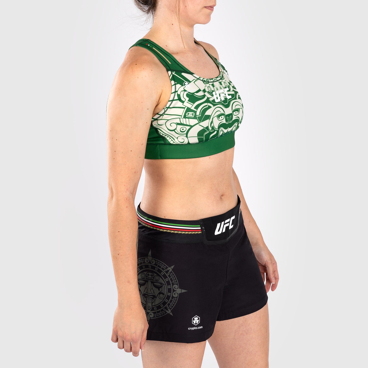 Noche UFC by Venum Authentic Fight Night 女性用スポーツブラ - グリーン