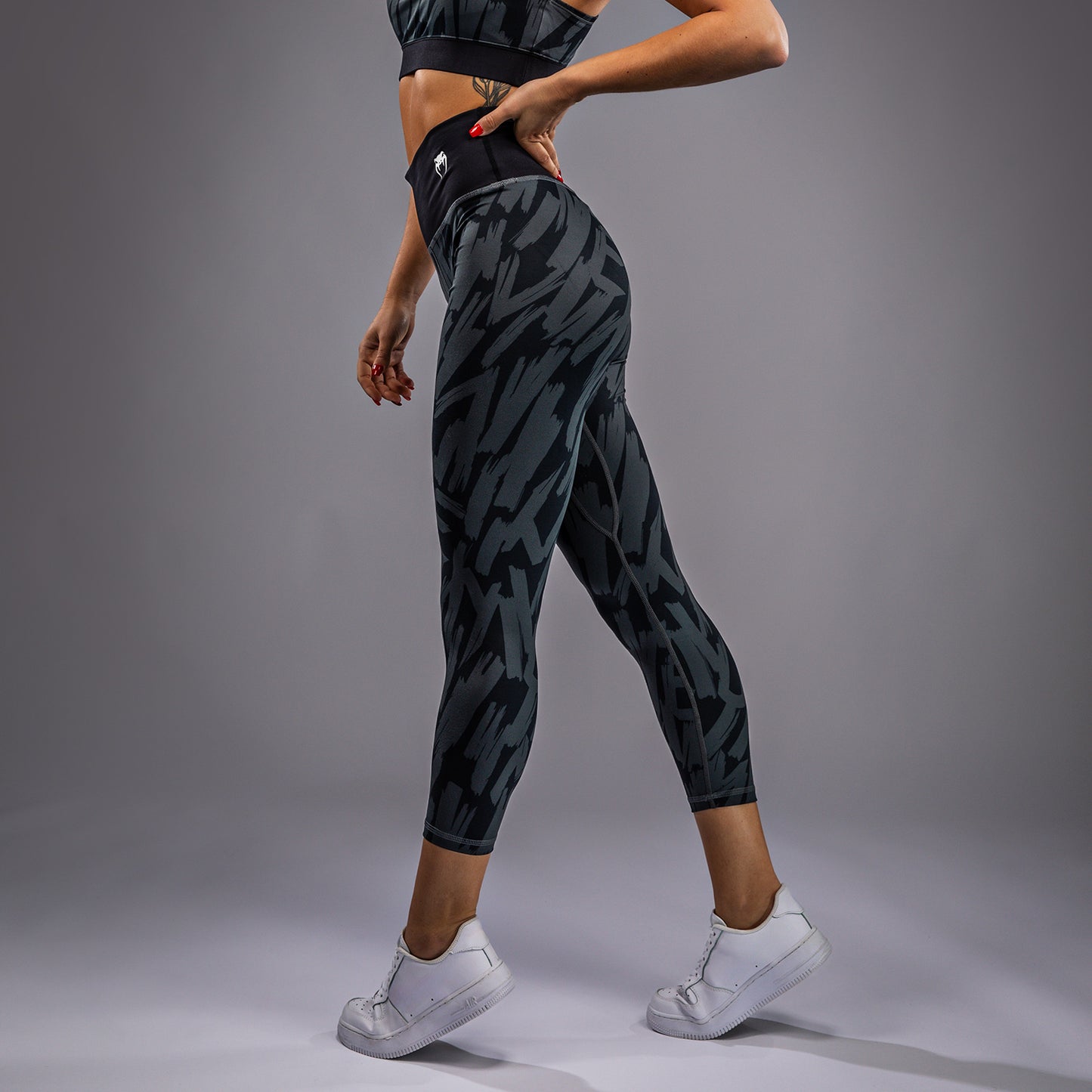 Venum Graffiti 女性用7/8レギンス - アーバンチャコール