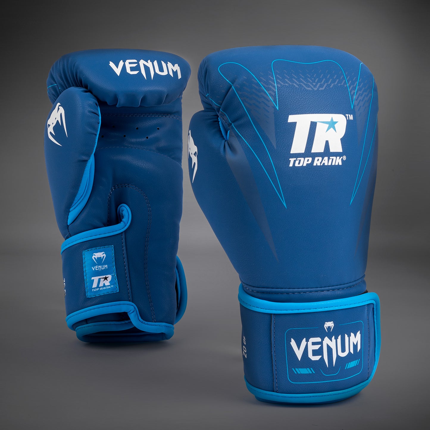 Venum x Top Rank Original インパクト ボクシンググローブ - ネイビーブルー