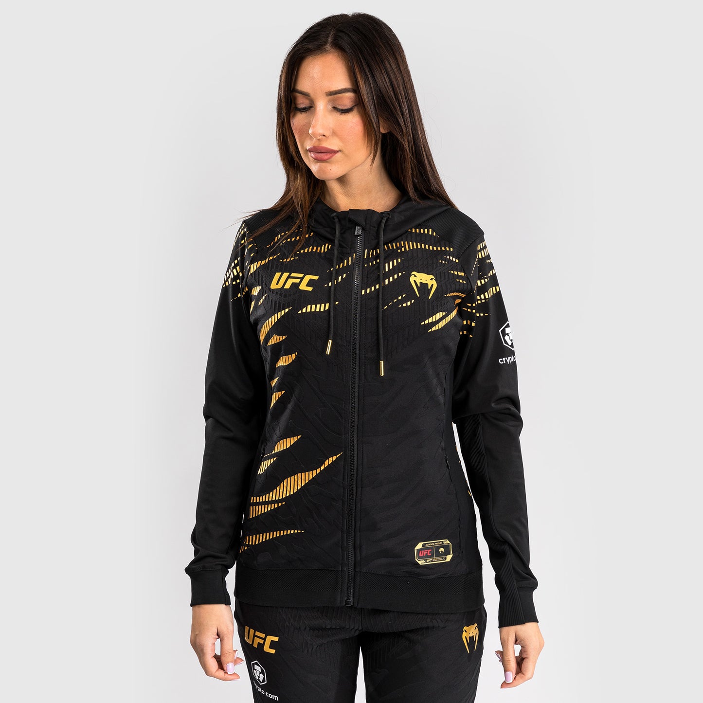 UFC Fusion by Venum Authentic Fight Night フード付きスウェットシャツ（女性用） - チャンピオン