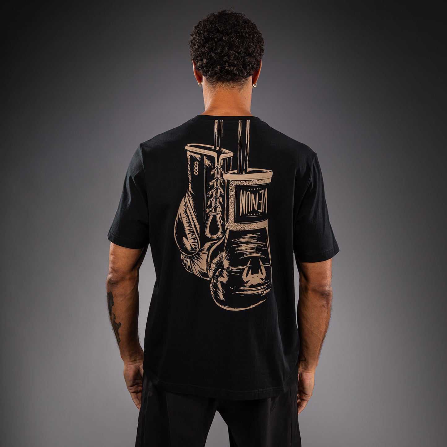 Venum Fight Icon コットンTシャツ - ブラック