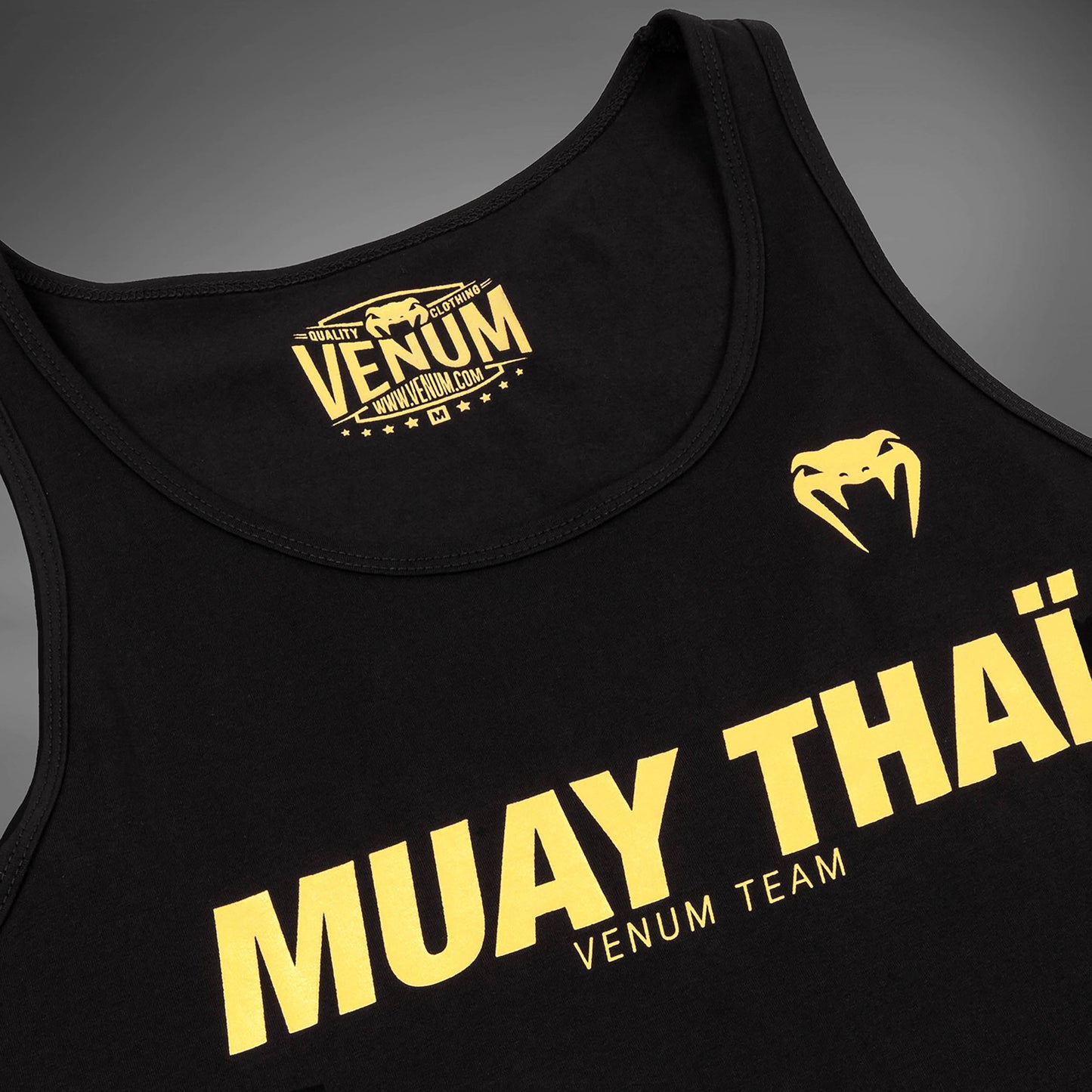 Venum Muay Thai VT タンクトップ - ブラック/ゴールド