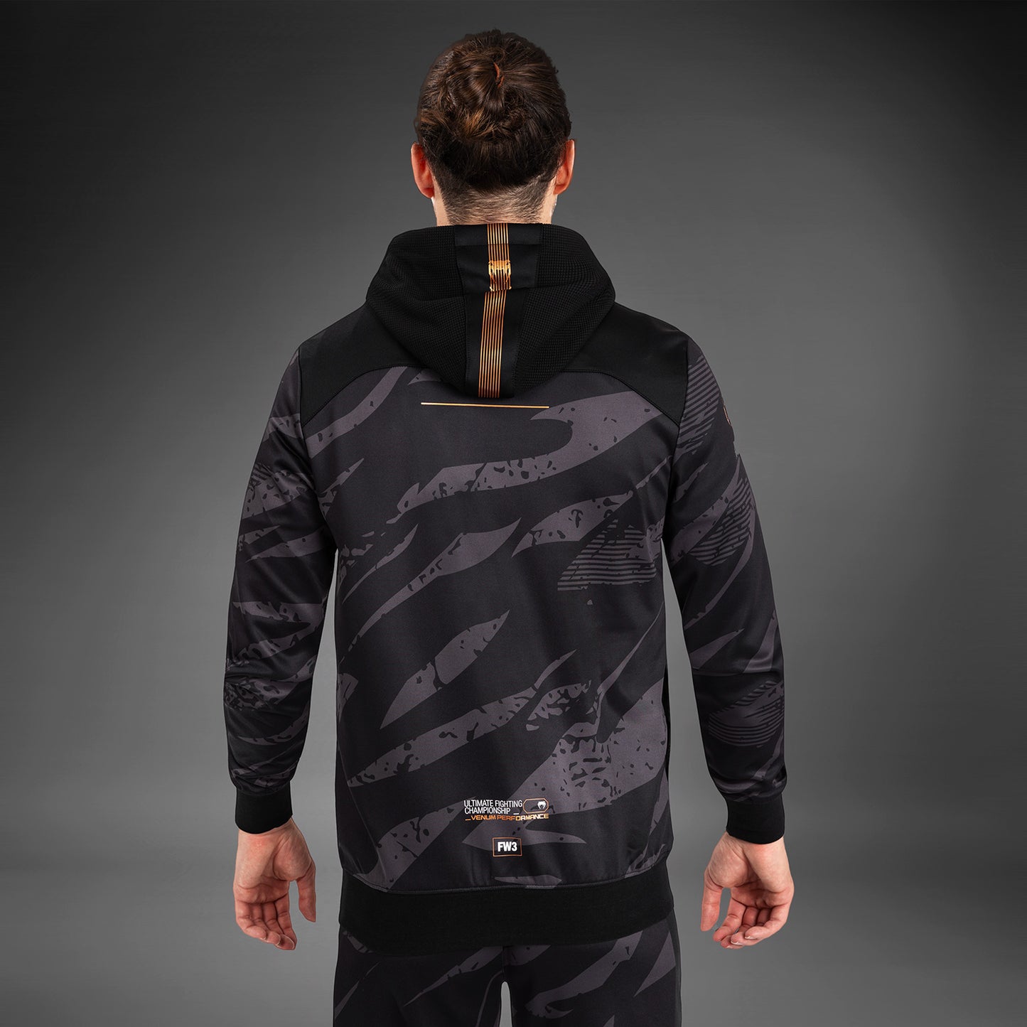 UFC Adrenaline By Venum Fight Week メンズジップアップパーカー - Urban Camo