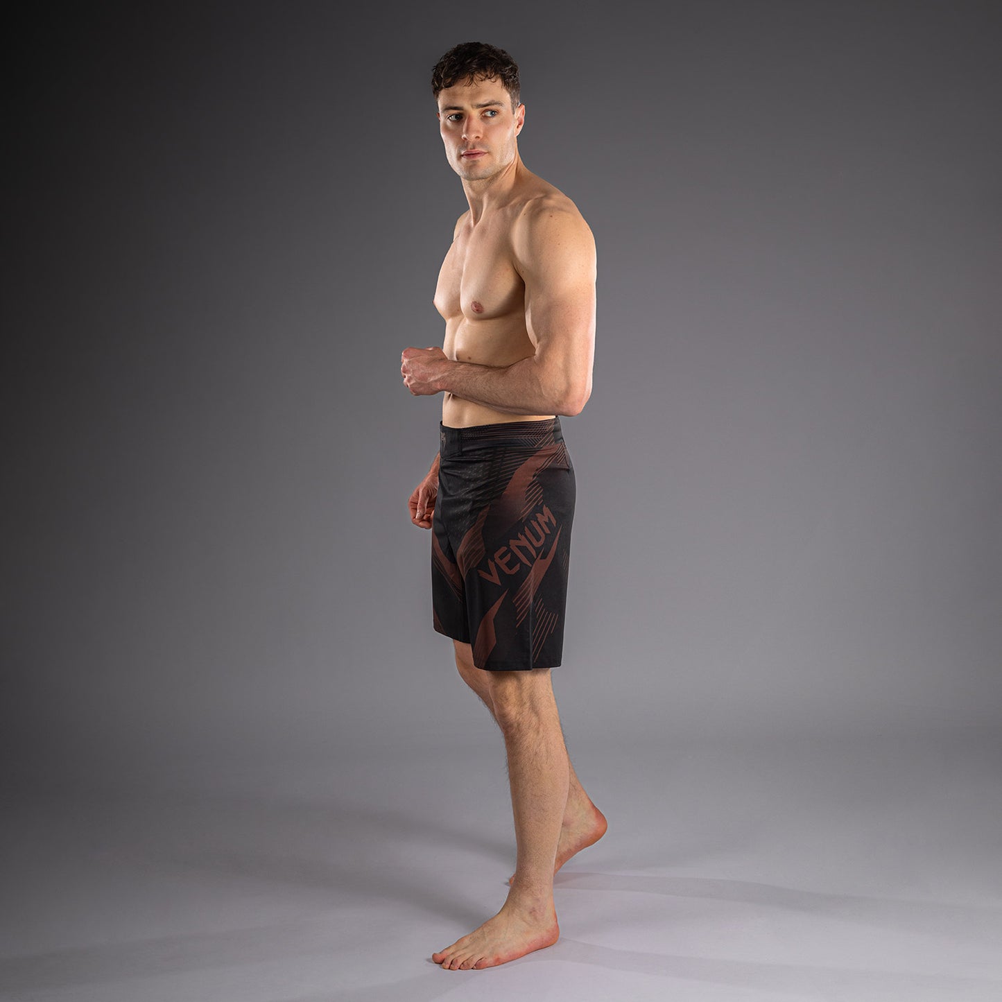 Venum No-Gi 6.0 ファイトショーツ - ブラック/ブラウン