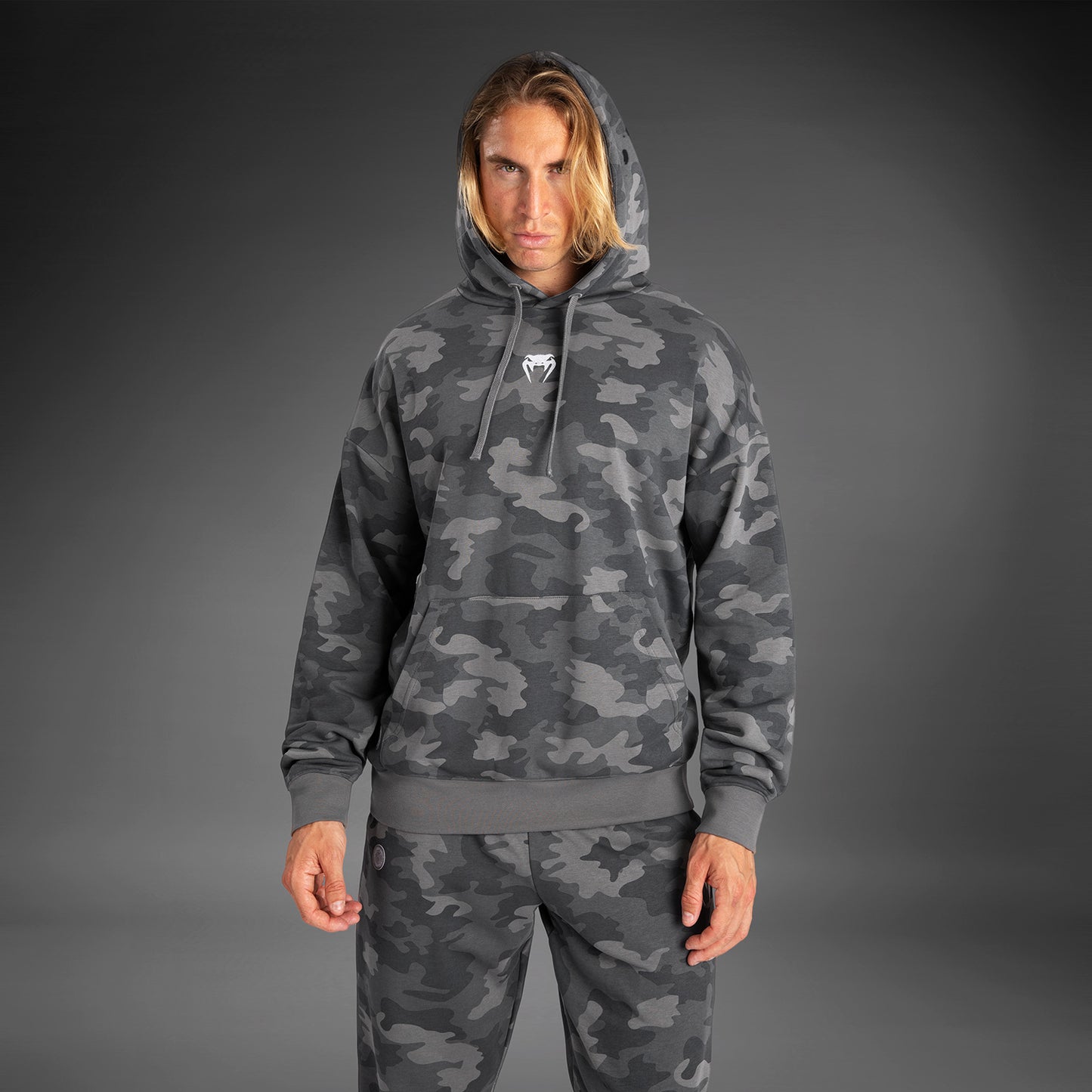 Venum Vortex XL Men's Hoodie - アントラシートカモ