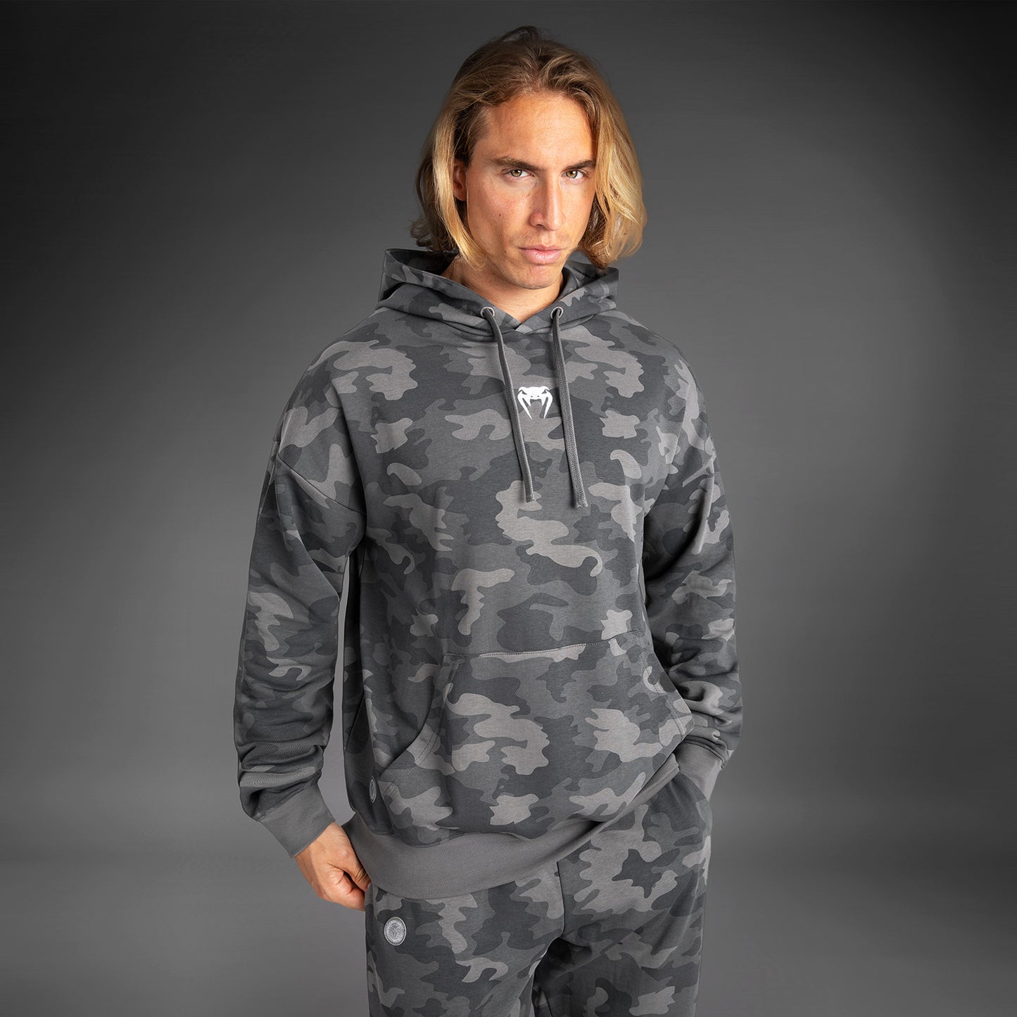 Venum Vortex XL Men's Hoodie - アントラシートカモ