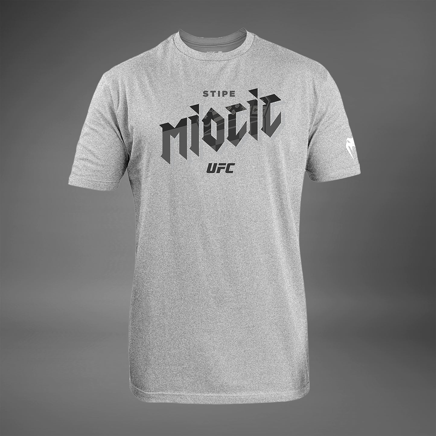 UFC Unrivaled by Venum Stipe Miocic 男性 Tシャツ - ヘザーグレー