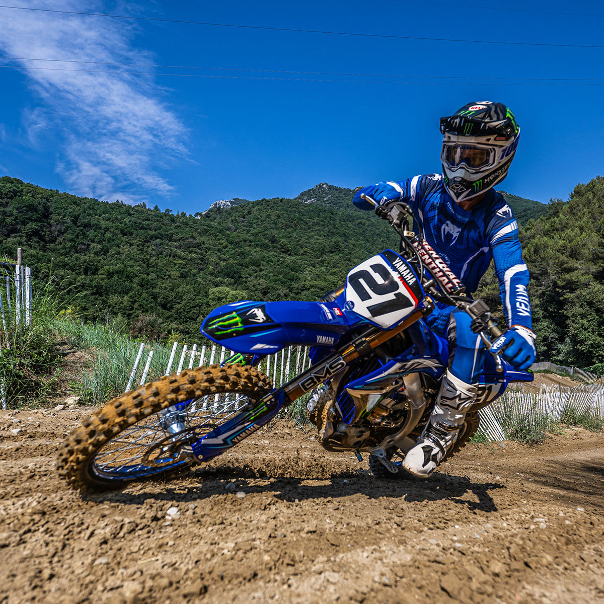 Venum MX Elite モトクロスジャージ - ブルー
