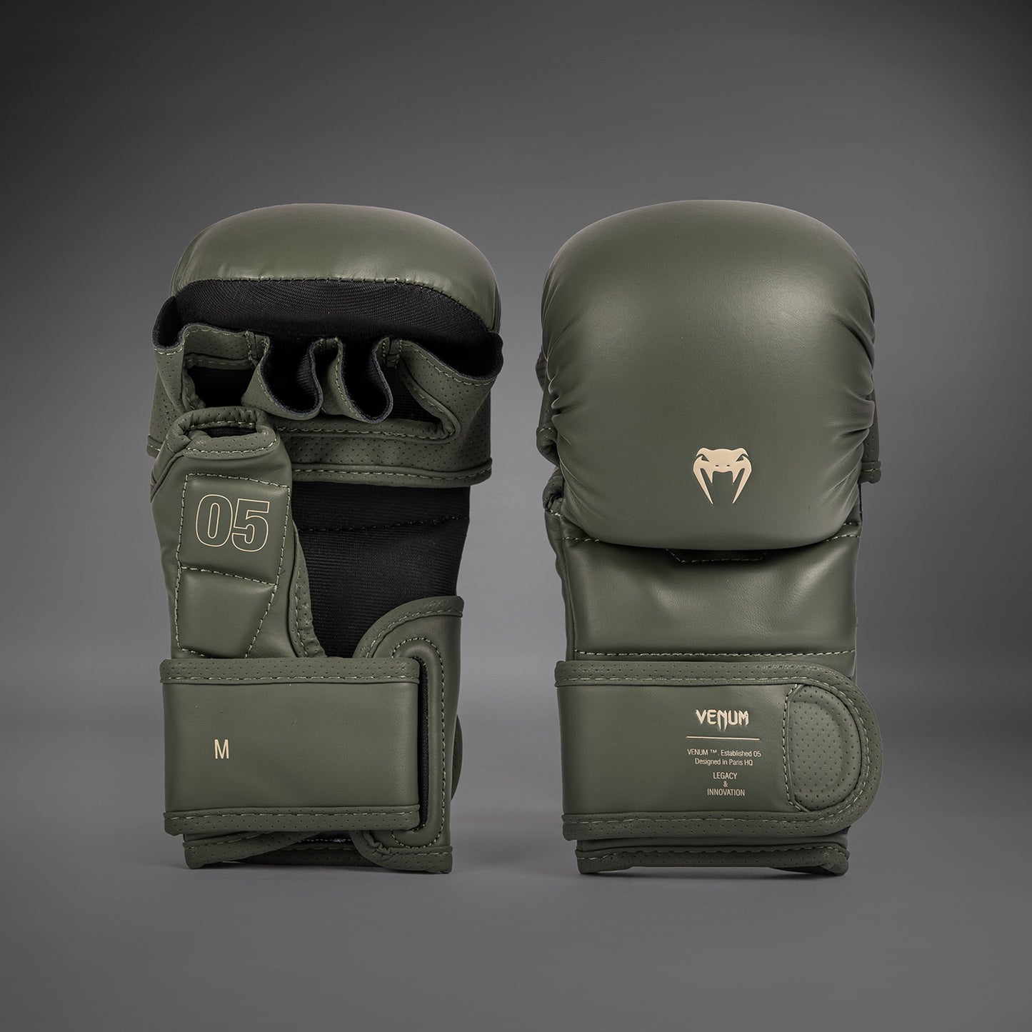 Venum Impact Evo MMAスパーリンググローブ - ミリタリーグリーン
