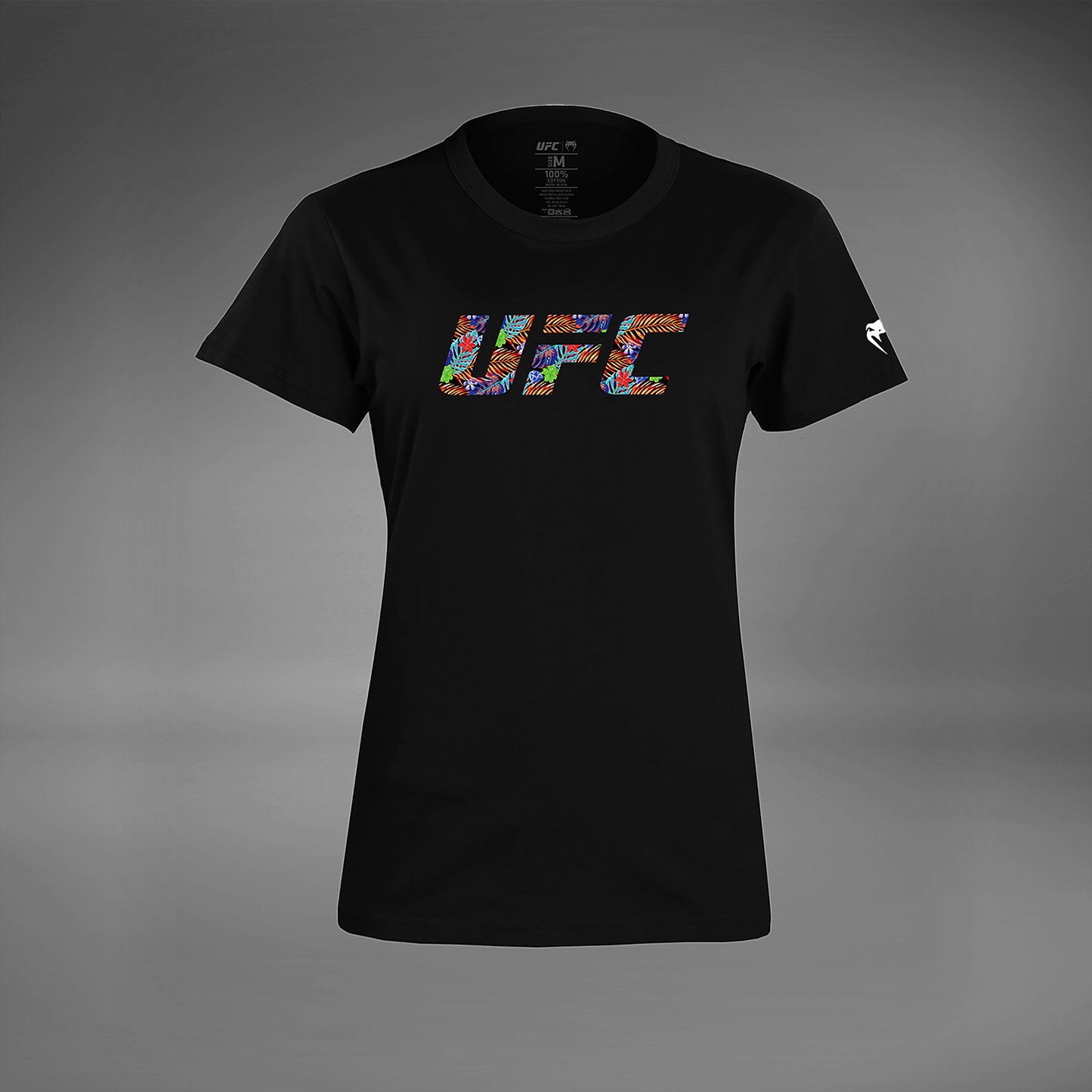 UFC Unrivaled by Venum Dustin Poirier ウィメンズ Tシャツ - ブラック