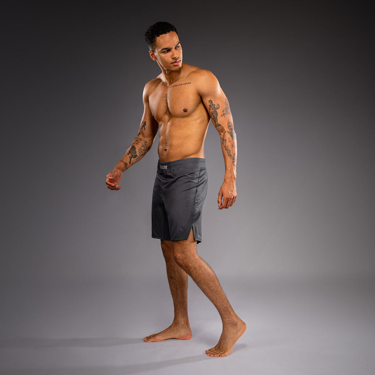 Venum G-Fit Scale ファイトショーツ - グレー
