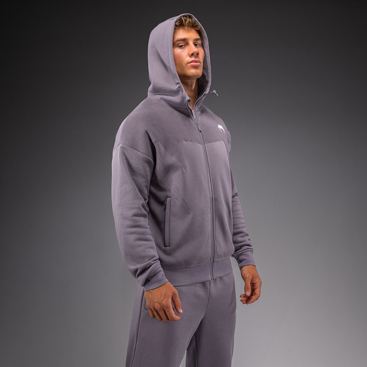 Venum Attack Fleece & Weave トラックジャケット - ラベンダーグレー