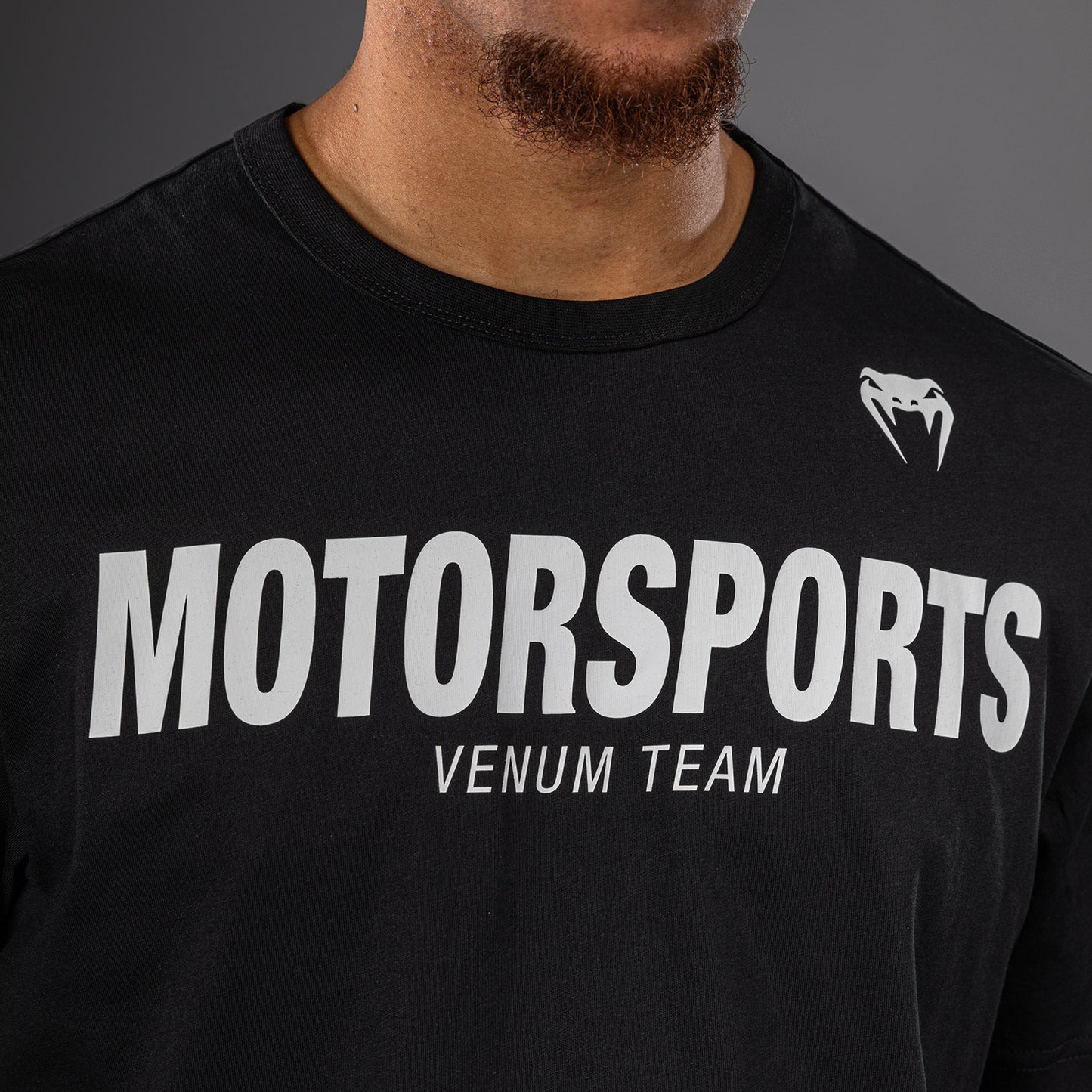 Venum Motorsports VT ドライテックTシャツ – ブラック/ホワイト