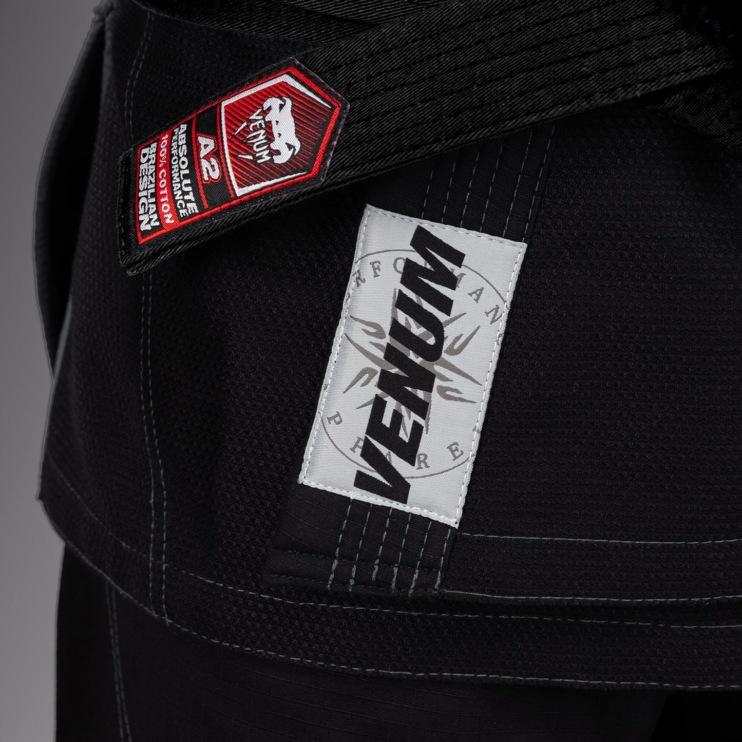 Venum Elite 5.0 ブラジリアン柔術ギ (450 gsm) - ブラック