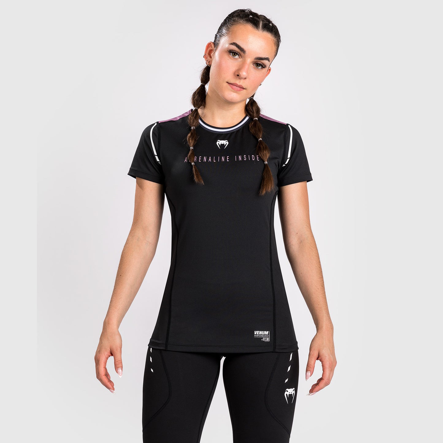 Venum Adrenaline レディース ドライテック T シャツ - Purple