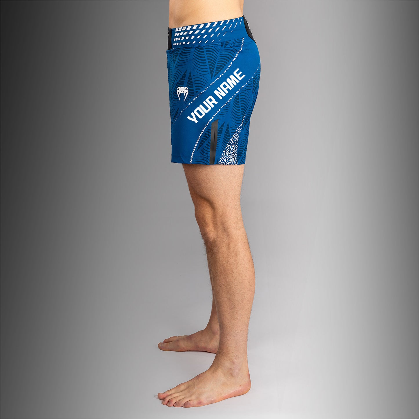 UFC Zenith by Venum Authentic Fight Night ショートフィットファイトショーツ メンズ - ブルー