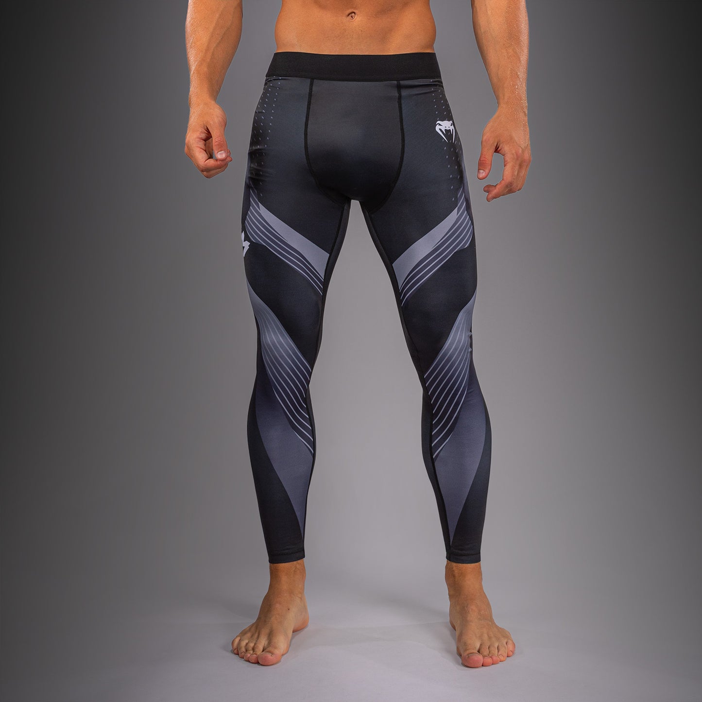 Venum No-Gi 6.0 スパッツ - ブラック/ホワイト