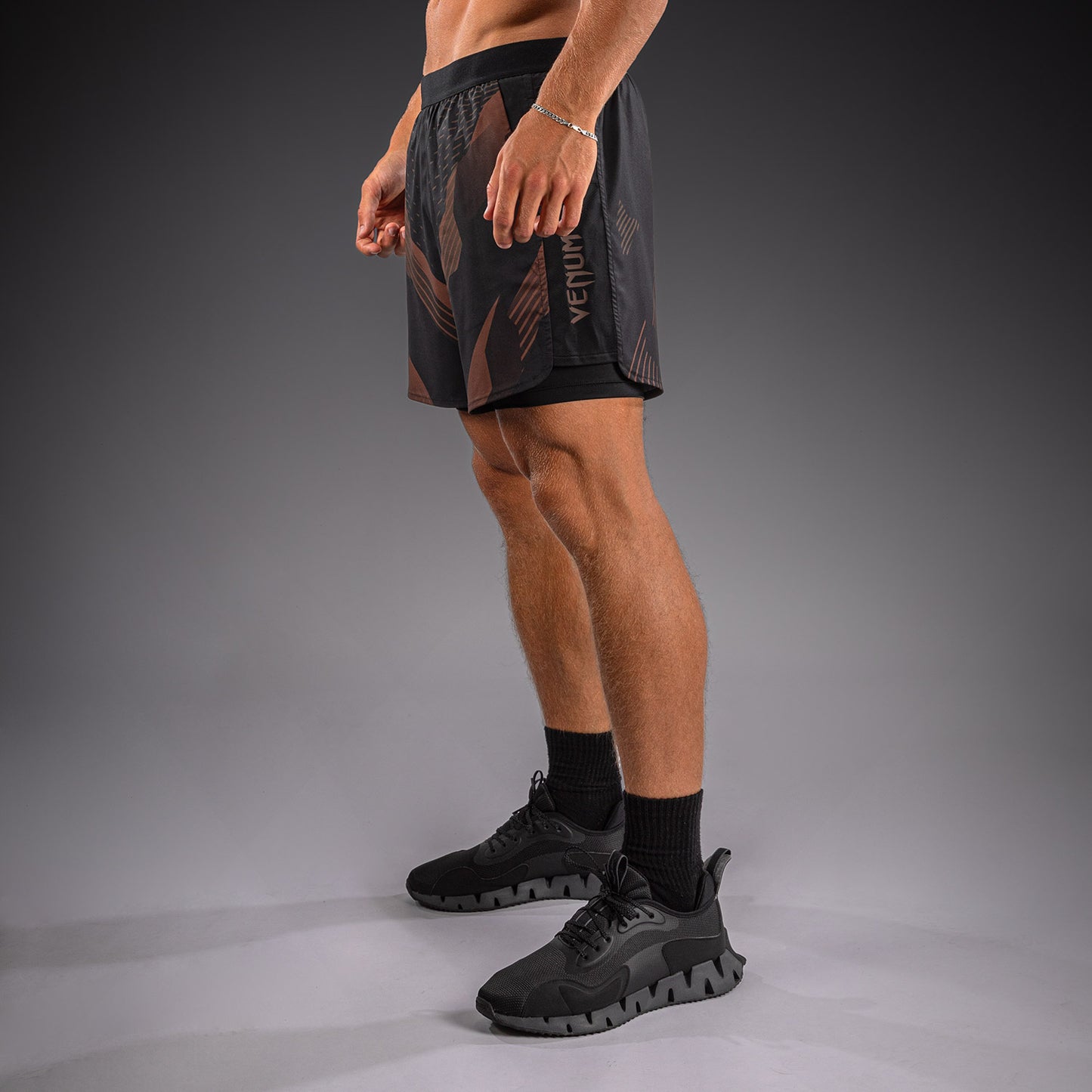 Venum No-Gi 6.0 トレーニングショーツ - ブラック/ブラウン