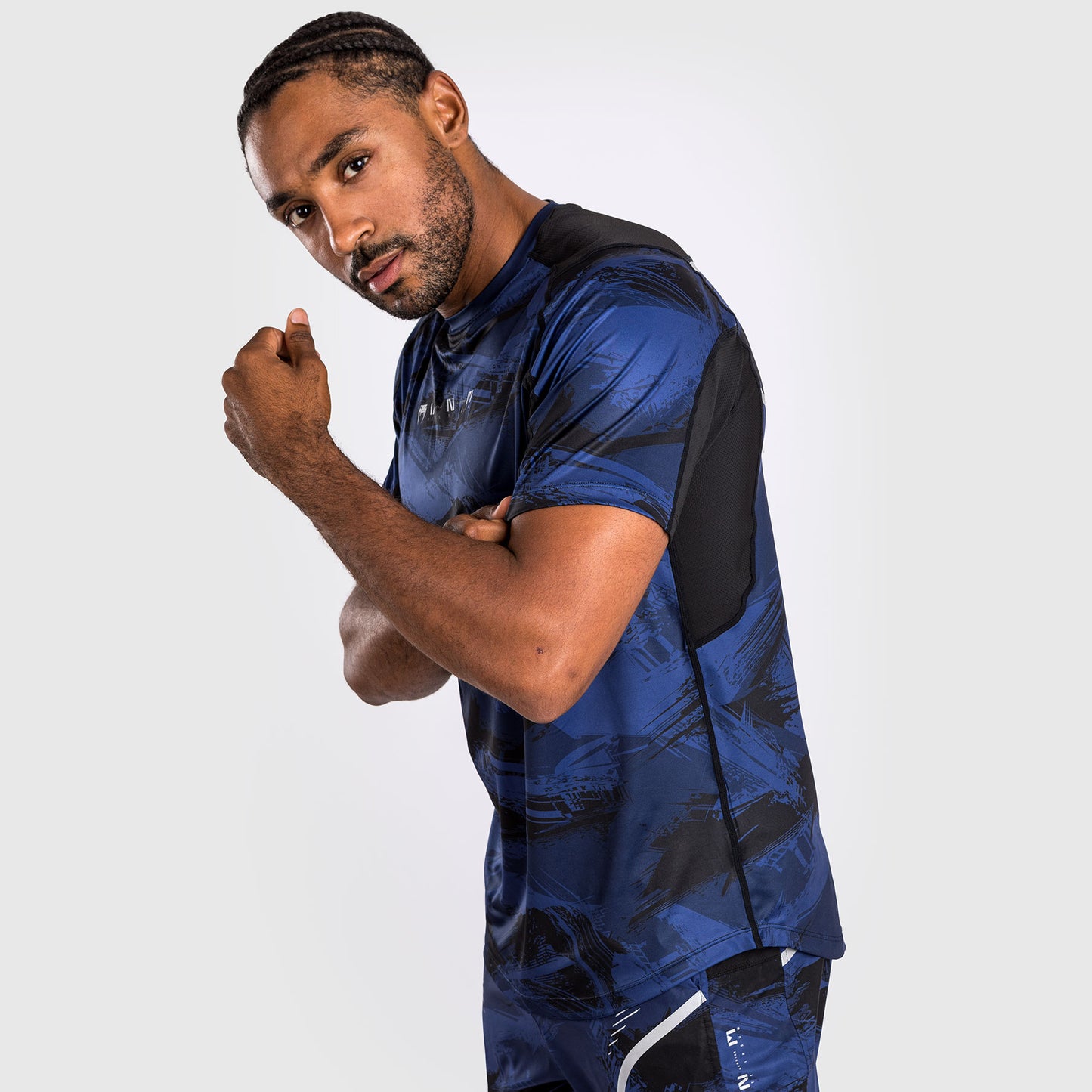 Venum Electron 3.0 ドライテックTシャツ - ネイビー