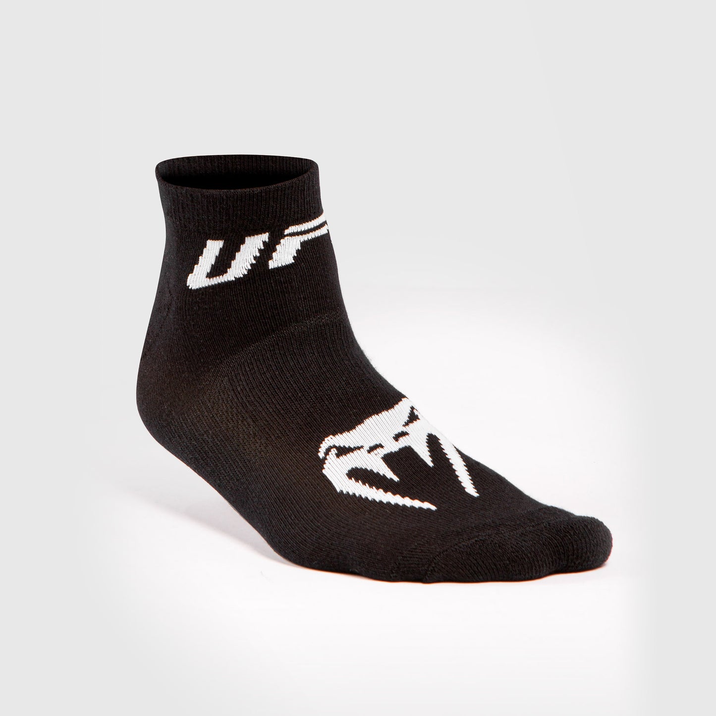UFC VENUM本格的なファイトウィークユニセックスパフォーマンス靴下2個セット - 黒