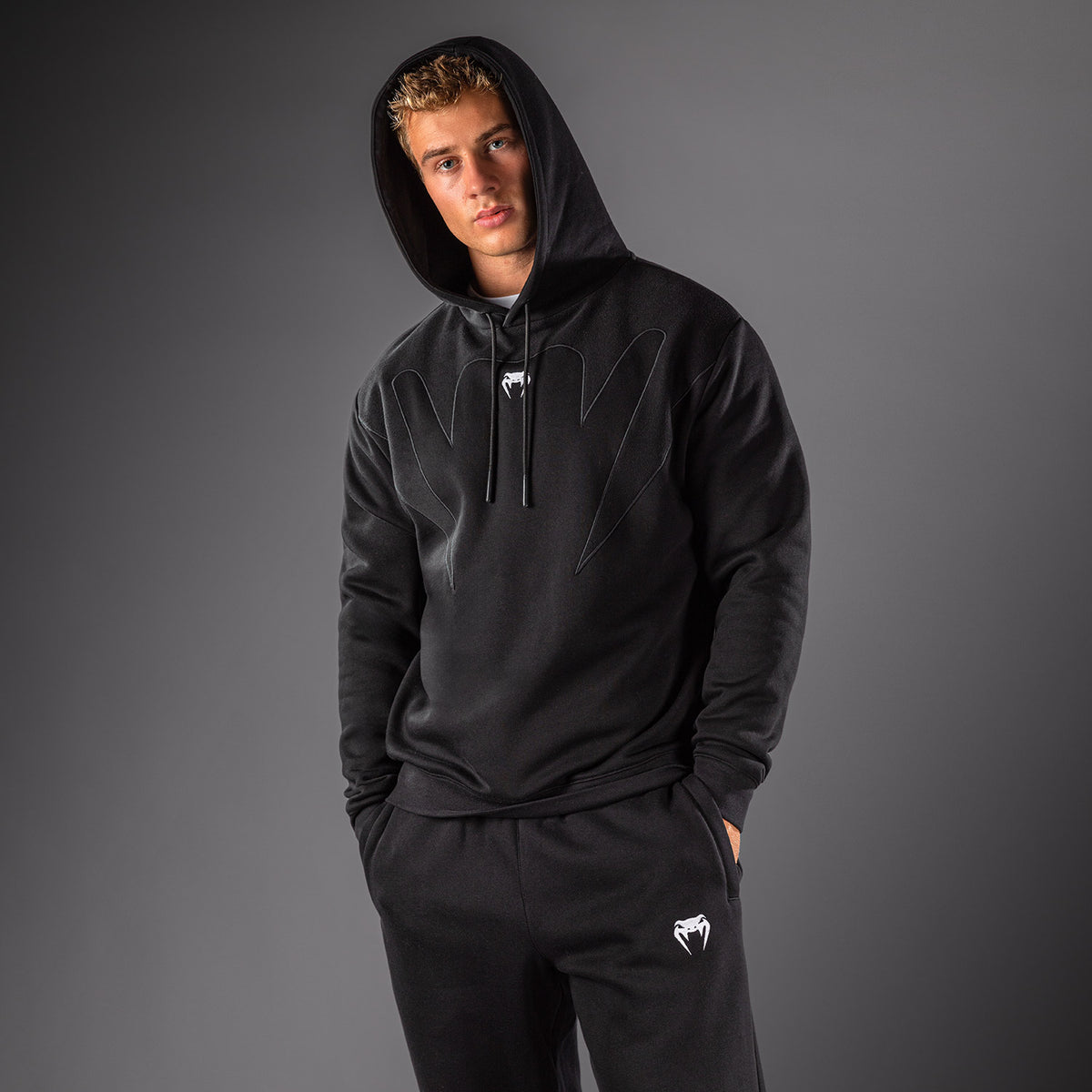 Venum Attack Fleece & Weave パーカー - ブラック