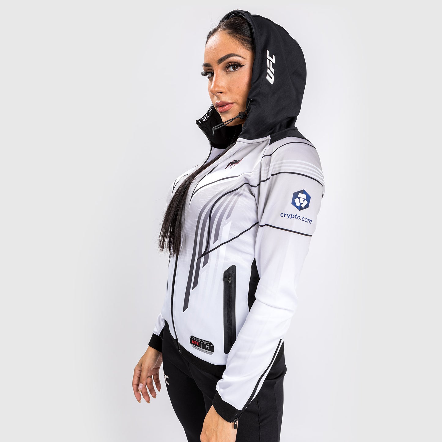 UFC Venum Authentic Fight Night 2.0 Women's Walkout Hoodie - ホワイト