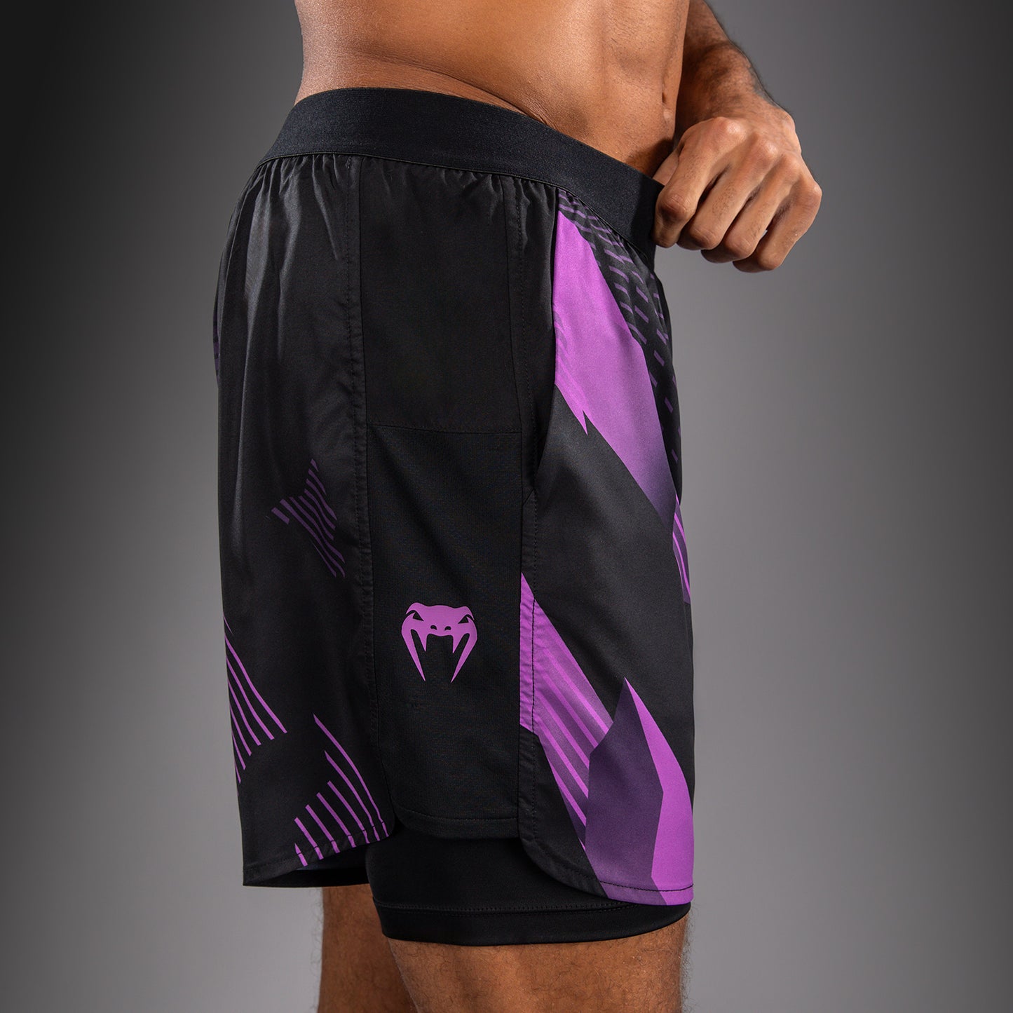 Venum No-Gi 6.0 トレーニングショーツ - ブラック/パープル