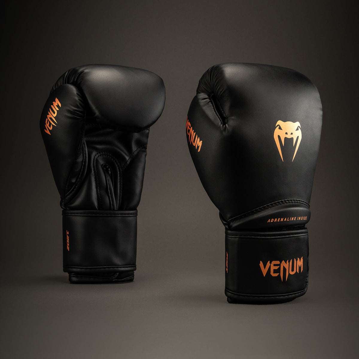 Venum Contender 1.5 ボクシンググローブ - ブラック/カッパー