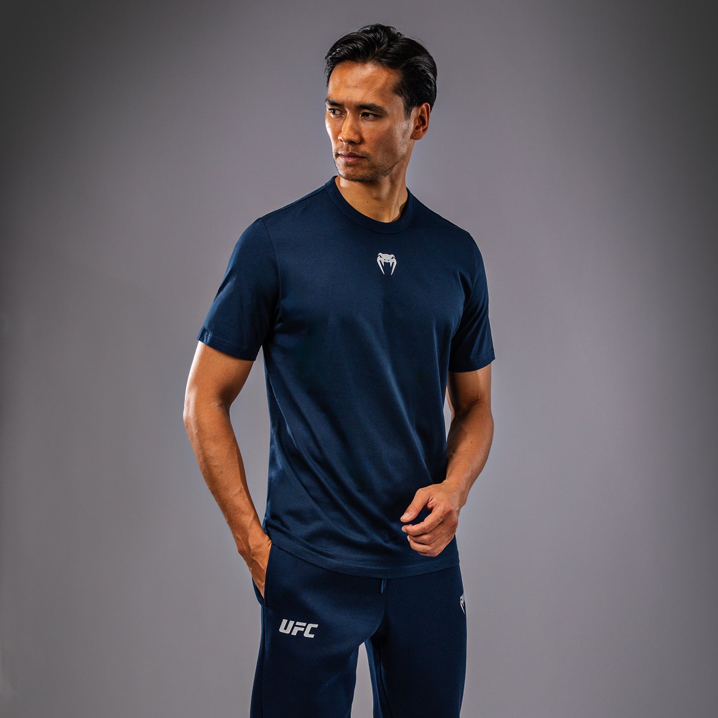 UFC Fusion by Venum Fight Week ショートスリーブTシャツ（男性用） - オーシャンブルー