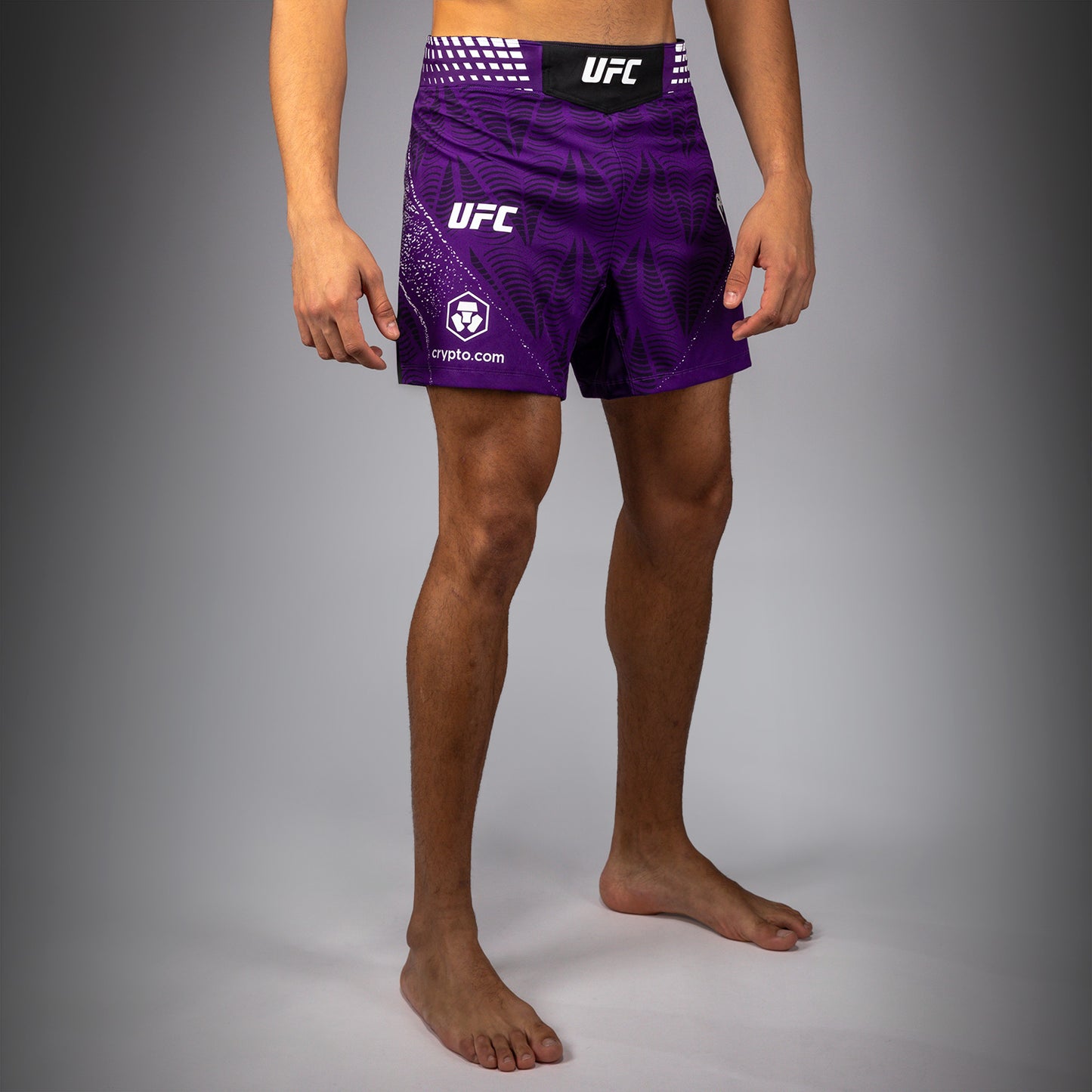 UFC Zenith by Venum Authentic Fight Night ショートフィットファイトショーツ メンズ - パープル