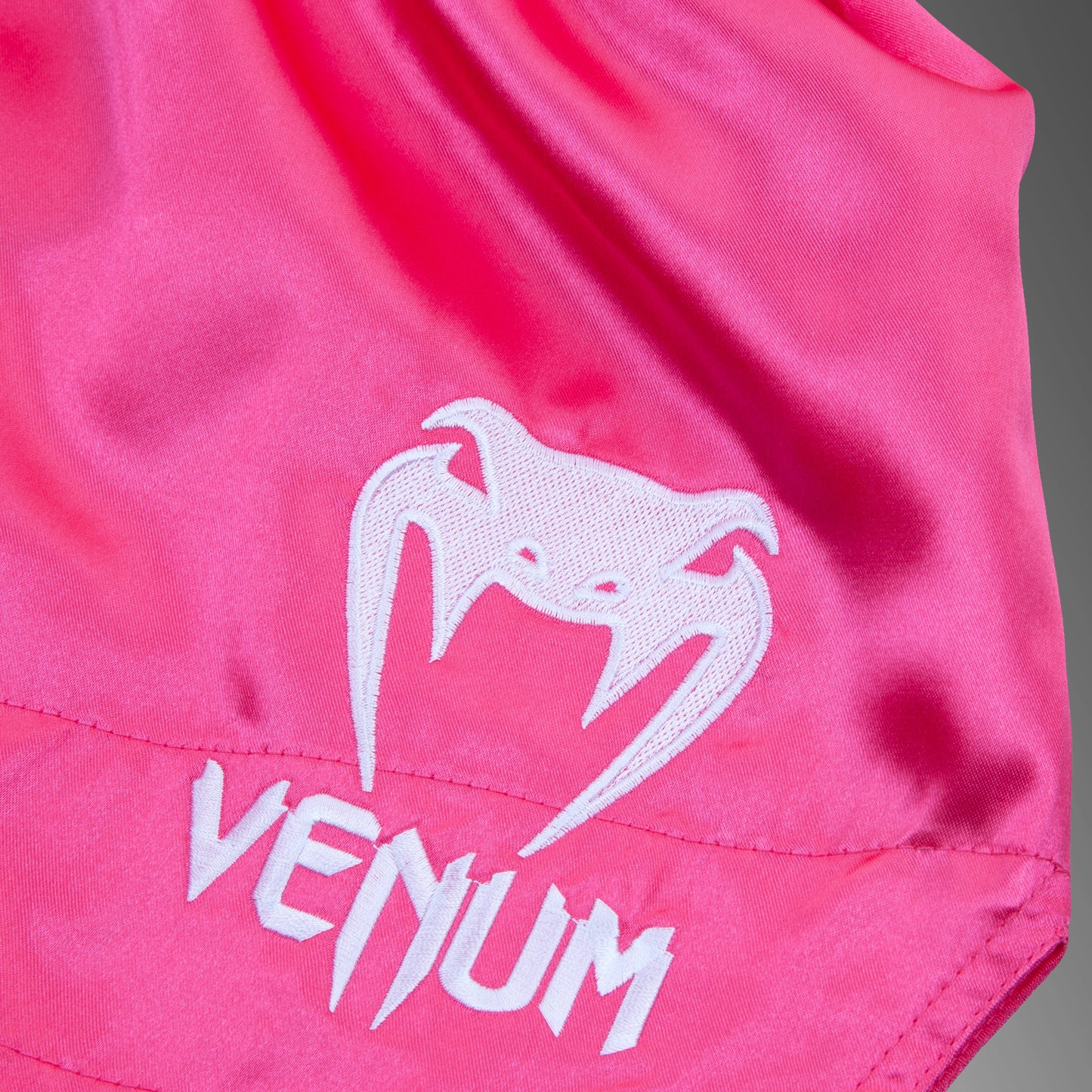 Venum Classic - ムエタイショーツ ピンク/ホワイト