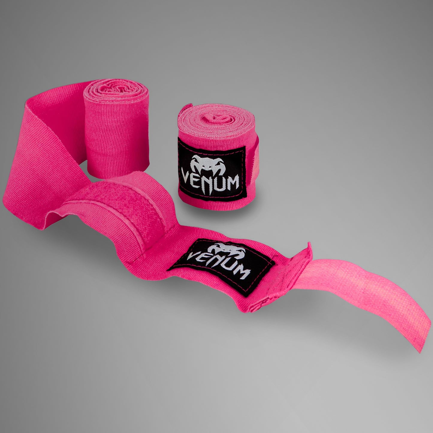 Venum Kontact Boxing ハンドラップ - ネオンピンク - 2.5m (98 in)