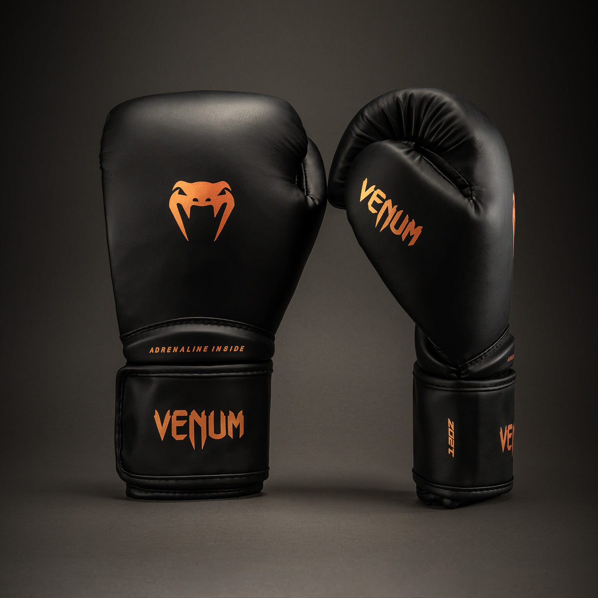 Venum Contender 1.5 ボクシンググローブ - ブラック/カッパー
