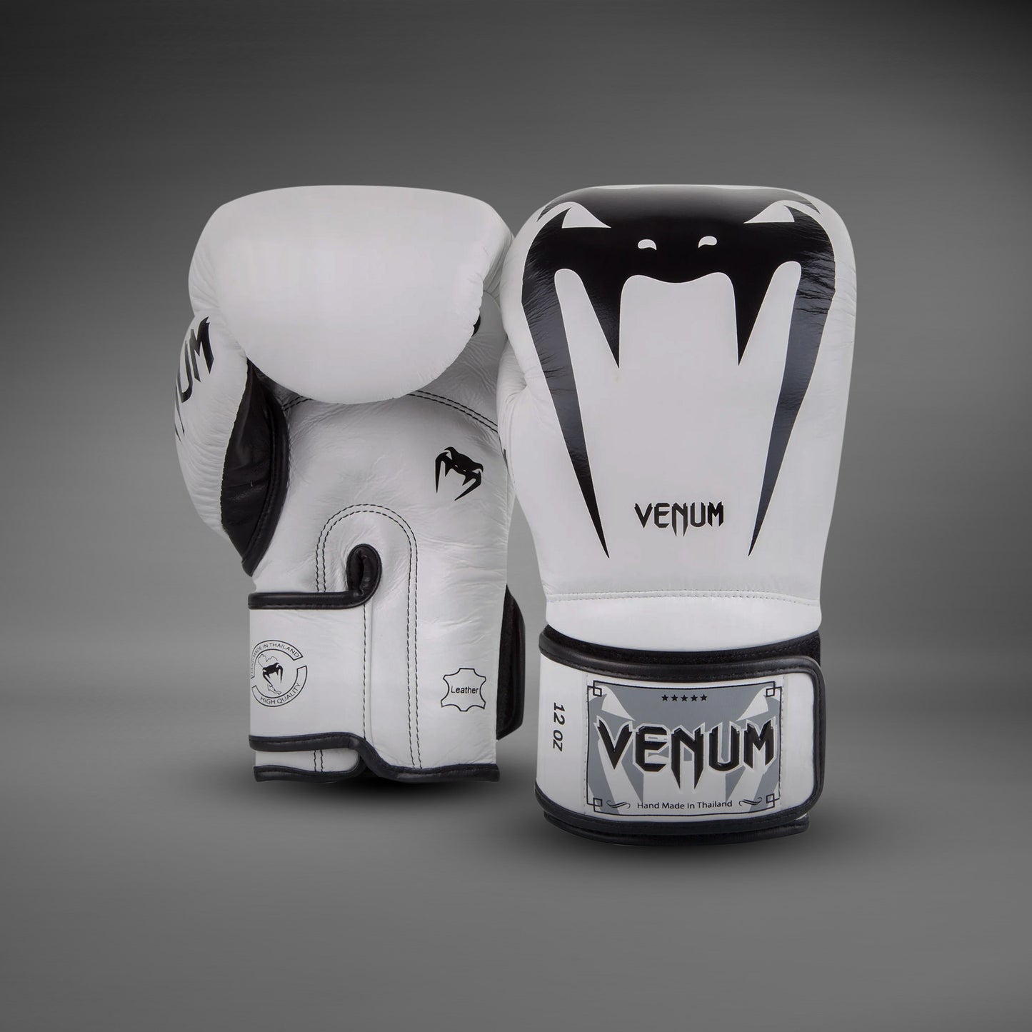 Venum Giant 3.0 ボクシンググローブ - ナッパレザー - ホワイト