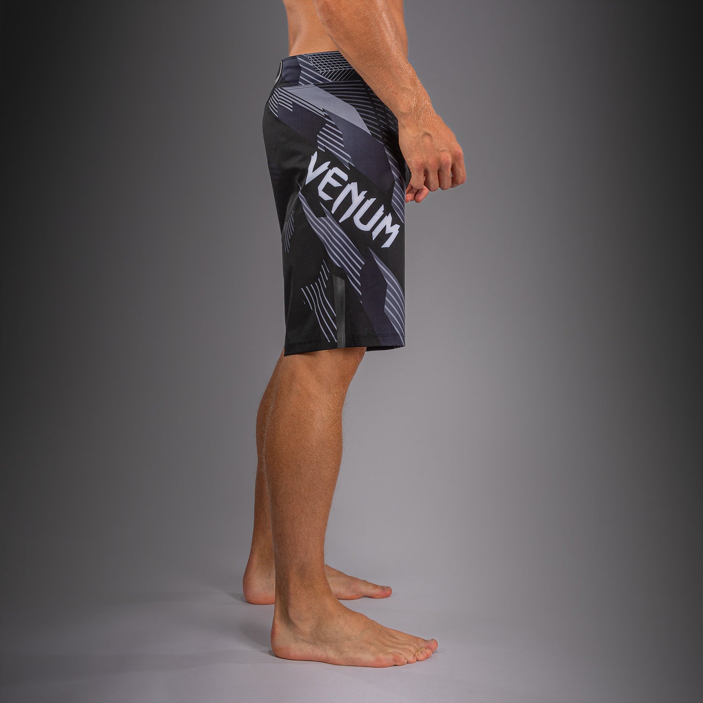 Venum No-Gi 6.0 ファイトショーツ - ブラック/ホワイト