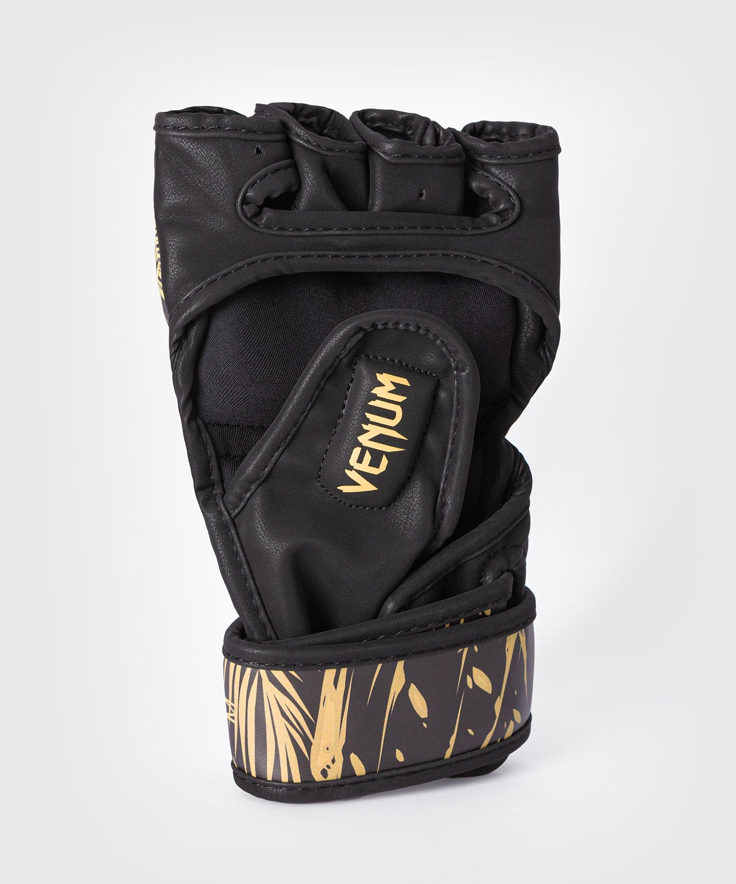 Venum Tiger MMA グローブ - ブラック/ネオンオレンジ