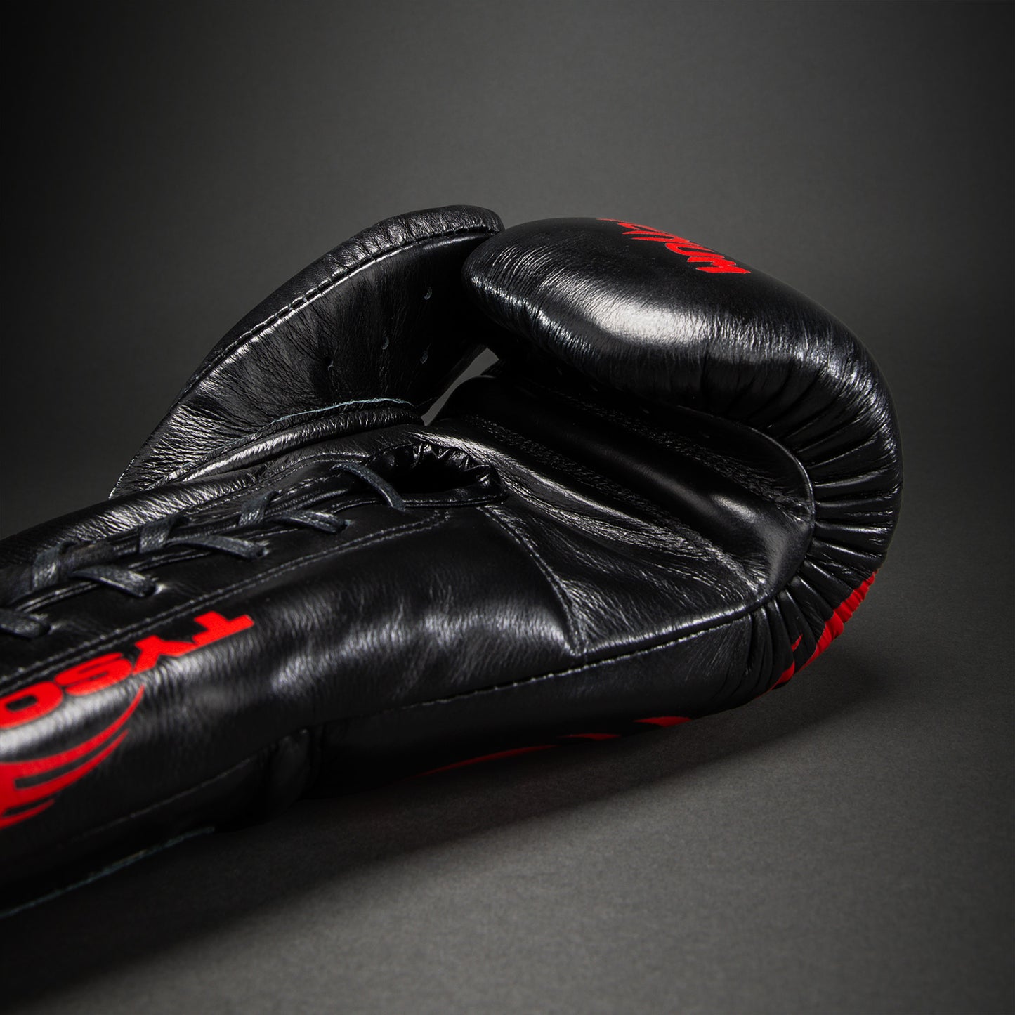 Venum Giant 2.0 Mike Tyson Pro ボクシンググローブ レース付き – ブラック/レッド