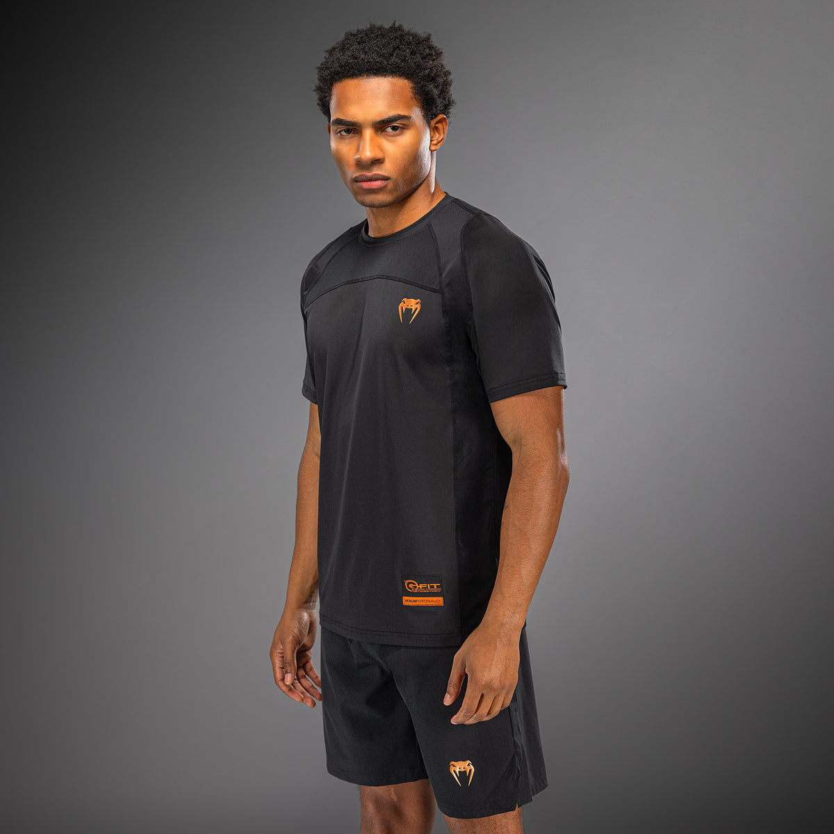 Venum G-Fit Revolution ドライテックTシャツ - ブラック/カッパー