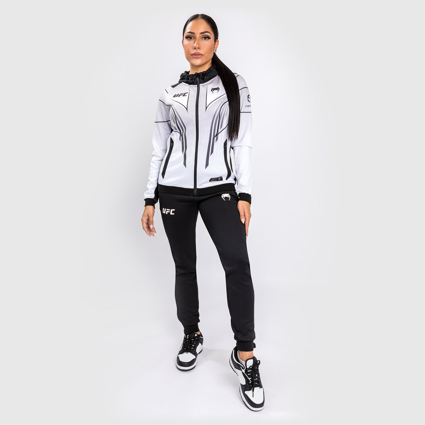 UFC Venum Authentic Fight Night 2.0 Women's Walkout Hoodie - ホワイト