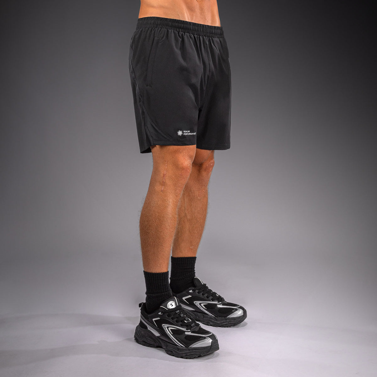Venum G-Fit Scale トレーニングショーツ - ブラック